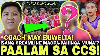 Isang Creamline Player MAGPA-PAHINGA MUNA!? Coach Meneses MAY BUWELTA sa mga UMALIS! Creamline 2024