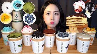 DESSERT JUST DISAPPEARS CREAMY TIRAMISU CAKE ASMR MUKBANGㅣMINT CHOCOLATE OREOㅣKOREAN