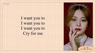 TWICE - Cry For Me (Easy Lyrics)