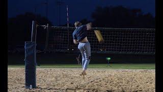 From Team USA → Beach Volleyball: 7 Foot (213 CM) Former Pro's Volleyball  Transition