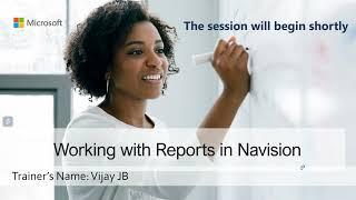 Learn Working with Reports in Navision online | Koenig Solutions