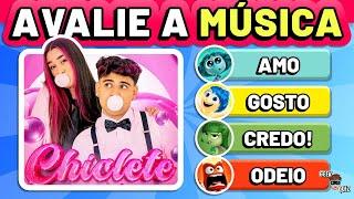  Avalie MÚSICAS DE YOUTUBERS com as Emoções 