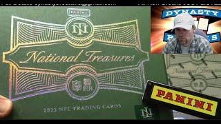 2023 National Treasures Football Card 12 Box Mixer Case Break #1