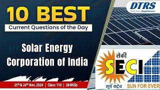 Solar Energy Corporation of India - 110 | By Laxmikant Jaybhaye | Lukmaan IAS