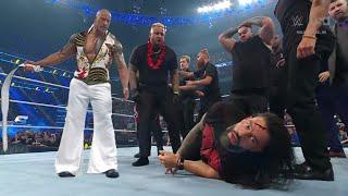 WWE Nov 17 2024 _ The Rock Made Huge Return and Join The New Bloodline and Made Roman Reigns Injured