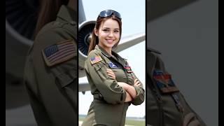 Fearless and Beautiful Women in Military Aviation #military #airforce #aircraft #pilot #womenpilot