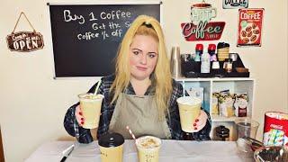 ASMR-Coffee Barista Role Play ️