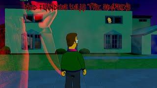 Ned Flanders Kills The Simpsons - Indie Horror Game - With Commentary