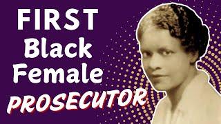 Eunice Carter | FEMALE BLACK LAWYER THAT TOOK DOWN A MOB BOSS