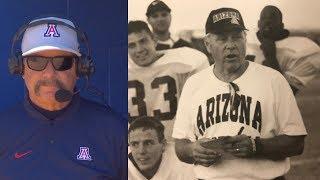 Arizona softball coach Mike Candrea reflects on Dick Tomey's legacy: 'Highly competitive, and an...