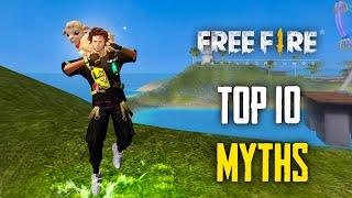 Top 10 Mythbusters in FREEFIRE Battleground | FREEFIRE Myths #280