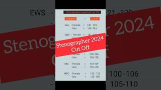 Rsmssb Stenographer 2024 cut off! Steno cut off 2024! Steno result!#rsmsssteno  #stenographervacancy