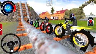 Juego De Motos - Motocross Dirt Bike Racing Tracks Simulator 3D #5 - Offroad Outlaws Gameplay [FHD]