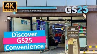  Discover GS25 Convenience Store & Prices in Seoul Korea [4K Video]