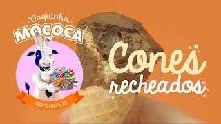 Aprenda a fazer cones de chocolate com Mococa para adoçar a sua Páscoa!