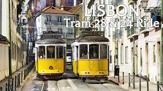 Iconic Lisbon Tram Ride: Exploring Lines 28 & 24