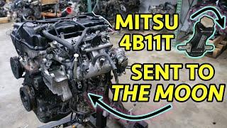 TOTAL CARNAGE! Mitsubishi 4B11T Lancer EvoX Turbo Engine Teardown