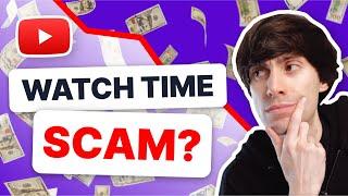 I Bought FAKE Watch Time on Youtube in 2022 (EXPERIMENT)