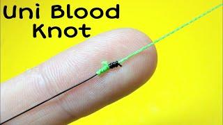 Соединительный узел uni blood knot. Как связать леску между собой. Лайфхаки и самоделки. Рыбалка