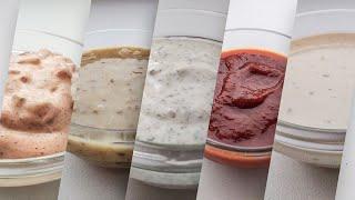 TOP-5 burger sauces / Best burger sauces