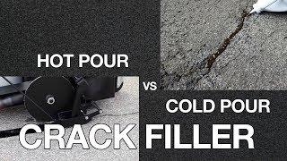 THE KEY DIFFERENCES BETWEEN COLD POUR & HOT POUR ASPHALT CRACK FILLER