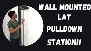 Gorilla Sports - Wall Mounted Lat Pulldown Station | Unboxing and Setup