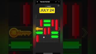 Hamster minigame solution july 24 |Hamster key game |24/7/2024|today|new #hamsterkombat