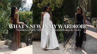 WHAT'S NEW IN MY WARDROBE SUMMER | Massimo Dutti, vintage Dolce&Gabbana, Jigsaw & more