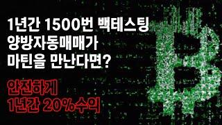 1년간 1500번의 백테스팅 그리고 안전한 양방 자동매매 배포시작