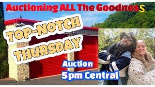 Top-Notch Thursday! Abandoned Storage Unit AUCTION!