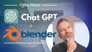 Blender Tutorial – How to Use AI to Create 3D Models (ChatGPT and Blender)