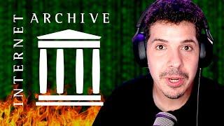 HACKERS DESTRUYEN INTERNET ARCHIVE