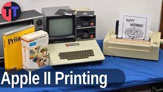 Apple II Learns to Print