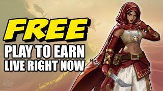 5 Free To Play To Earn Games Live Now!