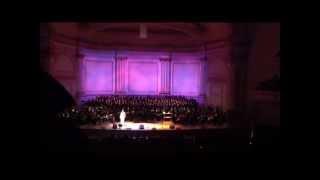 Jana Mashonee Carnegie Hall "The Storm is Passing Over"