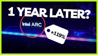 Intel ARC A770 One Year Later with 119% performance BOOST?