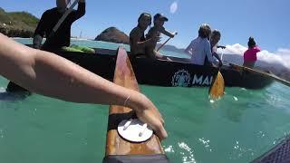 Canoe Surfing with the Keiki- 2020