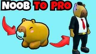 I Went NOOB to PRO in Capybara Evolution (Roblox)