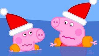 A Very Cold Christmas Swim  Peppa Pig Tales Full Episodes  Peppa Pig at Christmas