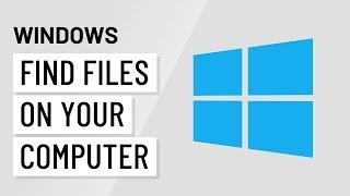 Windows Basics: Finding Files on Your Computer