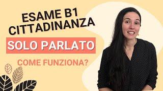 Esame B1 CILS cittadinanza solo orale, come funziona?