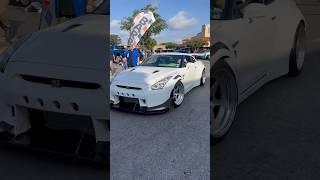 Crazy Wide Body R35 Nissan GTR with Exhaust Sound