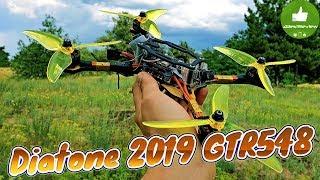  Гоночный FPV Квадрокоптер Diatone 2019 GTR548 - Слишком Быстрый для Тебя!
