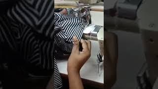 How to sew sleeve hem | #youtubeshorts #shorts #garmentsewing #garment