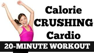 20-Minute Calorie Crushing Cardio | Full Length Fat Blasting, Metabolism Boosting Workout Video