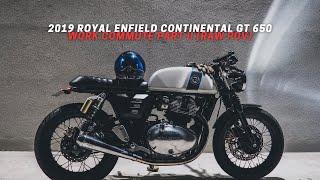 Commute on a Royal Enfield Continental GT 650 (Part II) Full Exhaust POV | DJI Osmo Action 4