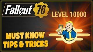 What I've Learned In 10,000+ Levels - Fallout 76