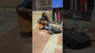 Super talented singing in CP Delhi hats off to such street artist #streetart #singer #songs