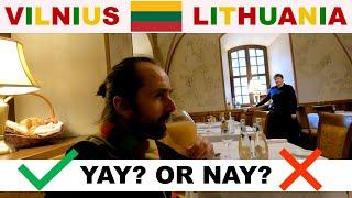 Should you visit VILNIUS, LITHUANIA? Old Town & Lithuanian Food