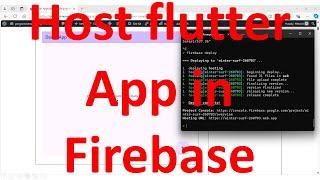 How to deploy your flutter application on your WordPress website by hosting in firebase project?